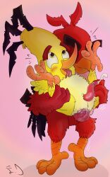 2boys anal_sex angry_birds avian bird chuck_(angry_birds) columbia_pictures digital_media_(artwork) gay male male/male male_only nietvart red_(angry_birds) rovio rovio_animation rovio_entertainment sega sony the_angry_birds_movie yaoi