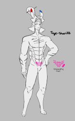 abs anthro mob_face muscular_male pokémon_(species) pokemon pokemon_(species) pokemon_dppt pubic_tattoo shewiff shewiff_(shewiff) togekiss