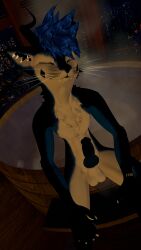 3d abs anthro anthro_only canid canine fur furry furry_only male male_focus male_only muscular muscular_anthro muscular_male novium_mathers novixcentrium rexouium tagme vr_media vrchat vrchat_avatar white_fur