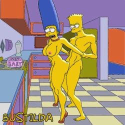 18th_birthday aged_up anal_sex animated bart_simpson bustilda_(artist) cheating_wife colette_choisez incest marge_simpson mother_and_son the_simpsons