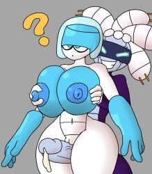 big_breasts big_penis breasts dezmine21 female penis robot tagme