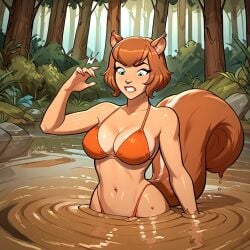 ai_generated breasts female female_only marvel marvel_rivals mud nai_diffusion quicksand solo squirrel_girl_(marvel) squirrel_girl_(marvel_rivals) stable_diffusion