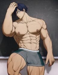 iida tenya from my hero academia by hydaria