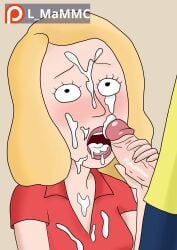 beth smith from rick and morty by l mammc