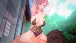 100_kanojo 1boy 3d 3d_animation aijou_rentarou big_breasts bikini canon_couple couple_sex cowgirl_position cum cum_in_pussy cum_inside female hanazono_hahari hongcha03 huge_breasts kimi_no_koto_ga_dai_dai_dai_dai_daisuki_na_100-nin_no_kanojo koikatsu leopard_print lovers male mama mature mature_female mature_woman mommy romantic romantic_couple romantic_sex sex sound sound_effects swimsuit tagme the_100_girlfriends_who_really_really_really_really_really_love_you tsumi45 video