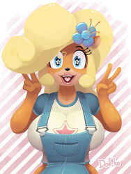 coco bandicoot from crash (series) by don ko