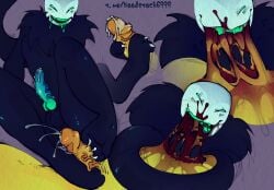 bite die_of_death_(roblox) foot_fetish footjob guro pursuer_(die_of_death) roblox