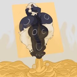 1futa 2d anthro anus back_view balls ballsack bubbling_cum butthole_spread cock cum cum_flood cum_flooding dickgirl excessive_cum fur furry_focus furry_futa furry_only futanari hooves horse_penis horsecock hot_cum hyper hyper_anus hyper_ass hyper_balls hyper_genitalia hyper_penis hyper_testicles intersex musk musk_clouds musk_fetish musky musky_balls musky_butt musky_cock musky_penis reinette_(nanokindred) sheep_girl sheep_humanoid simple_background sl33py_demon solid_cum solid_semen solo solo_futa sweat sweatdrop sweating sweaty sweaty_body thick_cum