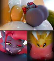 big_ass big_breasts big_penis breasts bubble_butt cleavage digimon huge_ass huge_breasts huge_cock hyper_penis notsobretheren penis pokemon pokemon_(species) renamon tagme thick_thighs wide_hips