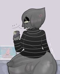 ... 1boy 67 2025 anthro ass balls bangs bangs_over_one_eye big_ass_(male) big_balls big_cock big_penis black_sweater blot_(dandy's_world) chubby chubby_male clothed dandy's_world dark-skinned_femboy dark-skinned_male dick electric_m0nster femboy femboy_focus femboy_only gray_hair grey_skin half_naked huge_ass huge_butt large_penis looking_at_viewer mad makeup male male_only meme_in_the_background no_panties penis penis_focus penis_out phone roblox_game smoking solo solo_femboy solo_focus solo_male sweater veiny_penis