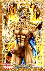 leo_aiolia lucifer_seraphim male saint_seiya yaoi