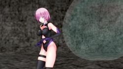 animated asphyxiation blush bubble cave clothing death drowning fate/grand_order fate_(series) female_death female_orgasm hard_nipples high_heels mash_kyrielight masturbating masturbation masturbation_through_clothing medium_breasts nepiart orgasm pink_hair ryona slime sound tagme video vore