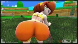 1girls 3d animated ass ass_focus bent_over big_ass blue_eyes bra brown_hair bubble_butt camera_view fart fart_cloud fart_fetish farting_at_viewer female female_focus female_only full_of_gas jiggle looking_at_viewer looking_back looking_pleasured mario_(series) mario_tennis mp4 nintendo orange_shorts outdoors princess_daisy seductive shorts smelly_ass sound source_filmmaker tennis_court tennis_racket thordersfm underwear video