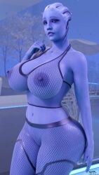 1girls 3d 3d_(artwork) alien alien_girl areolae areolae_visible_through_clothing asari ass belly_button big_breasts blue_eyes blue_skin breasts colored_skin curvy female female_only fishnet fishnet_legwear fishnet_pantyhose fishnets huge_breasts large_breasts liara_t'soni looking_at_viewer mass_effect navel nipples nyes117 revealing_clothes see-through see-through_clothing skimpy skimpy_clothes solo solo_female thick thick_ass thick_thighs voluptuous wide_hips