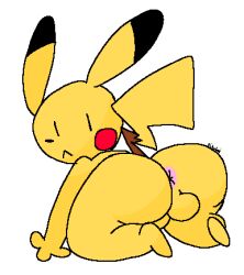 big_ass bubble_butt huge_ass male_focus male_only mob_face pikaboi705 pikachu pokémon_(species) pokemon tagme |_|