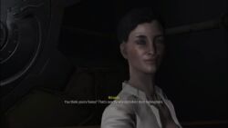 1boy1girl 3d angry animated athletic_female bethesda_softworks fallout fallout_(series) fallout_4 gameplay_mechanics human instant_loss light-skinned_male miranda_(fallout_4) mp4 nipples pale_skin penis rape sex sound tagme vaginal_penetration video