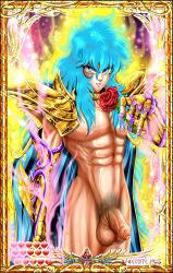 bara lucifer_seraphim male male_only nipples pisces_aphrodite saint_seiya yaoi