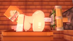 1female 1girls 2025 3d alex_(minecraft) bandage bandaged_arm bandaged_arms bandages big_breasts blocky_body blush breasts collar coresvoid curvy curvy_body curvy_female curvy_females curvy_hips curvy_thighs digital_media_(artwork) end_rod female green_eyes hi_res horny horny_female human human_female human_only light-skinned_female light_skin looking_at_viewer microsoft mine-imator minecraft minecraft_sheep_fucker_machine mojang open_mouth orange_eyes orange_hair piston_(minecraft) posing pussy pussy_juice pussy_juice_trail saliva saliva_trail self_upload shadow side_view smooth_skin square_head swea sweat sweating sweaty sweaty_body sweaty_breasts sweaty_thighs thick_thighs thighs twitter_link vagina wide_hips