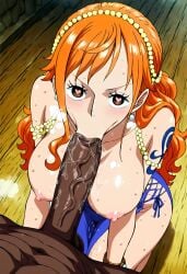 nami (one piece) from one piece by akaz123