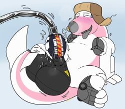 absurd_res aeromorph aircraft aircraft_humanoid airplane anthro balls big_balls black_cum bodily_fluids colored_cum cum genital_fluids genitals hi_res huge_balls living_aircraft living_machine living_vehicle looking_pleasured machine male male_only masturbation may825 milking_machine milking_machine_on_male no_source open_mouth penile penis penis_milking simple_background sitting solo unusual_bodily_fluids unusual_cum unusual_genital_fluids vehicle