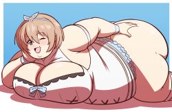 axel-rosered big_ass big_breasts big_butt big_thighs blanc fat_ass neptunia_(series) obese obese_female tagme