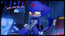 blaze the cat from sega by ari is very sad
