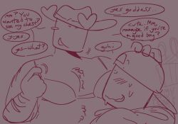 blush bra breasts die_of_death_(roblox) dominatrix good_boy loveshot_(die_of_death) male nervous nonbinary popeexoxo self_upload smug submissive_male taunt_(die_of_death) text