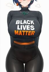 belle (zenless zone zero) from black lives matter by shikicum69