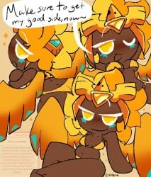 golden cheese cookie from cookie run by chikidoodlez