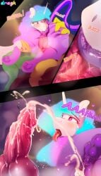 1boy 2girls 4:7 absurd_res after_sex after_vaginal alicorn anal anthro anus blush bodily_fluids comic cum cum_in_pussy cum_inside digital_media_(artwork) discord_(mlp) dragk equid equine eyebrows eyelashes faceless_character faceless_female female female_focus female_penetrated friendship_is_magic genital_fluids group group_sex hasbro hi_res hooves horn knot male male/female male_penetrating male_penetrating_female mammal my_little_pony mythological_creature mythological_equine mythology oral penile penile_penetration penis penis_in_pussy princess_celestia_(mlp) pussy rimming sex straight threesome tongue tongue_out twilight_sparkle_(mlp) vaginal vaginal_penetration vaginal_sex wings
