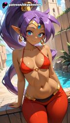 shantae (character) from patreon by skypassion
