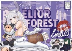 emilia (re:zero) from re:zero kara hajimeru isekai seikatsu by wacum