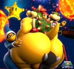bowser from mario (series) by doommusk