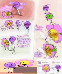 flower (bfdi) from battle for bfb by bluink
