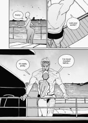 1boy 1boy1girl abs anon anonymous_female assertive assertive_male athletic athletic_male avery_(degrees_of_lewdity) biceps bigger_male black_hair blush blush_lines bottom_heavy bottom_heavy_male boxer boxer_only comic comic_page comic_panel cum_in_mouth degrees_of_lewdity dilf dominant dominant_male female fit fit_male francishsie hairy_male height_difference male male_focus male_nipples male_swimwear male_tits manly manly_face mature mature_male monochrome muscular muscular_arms muscular_back muscular_legs muscular_male muscular_thighs nipples nude nude_male older older_male pecs pectorals shorter_female six_pack size_difference slim slim_female slim_waist small_hips small_waist smaller_female smirk smirking smirking_at_partner swimsuit swimwear swimwear_only taller_male thick_penis toned toned_arms toned_belly toned_body toned_legs toned_male toned_stomach top_heavy top_heavy_male triceps unseen_female_face water water_bottle wide_shoulders