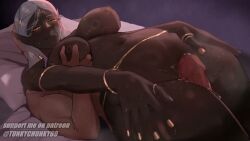 1boy 1girls 2d 2d_animation animated cithis cum cum_on_body cum_on_breasts cum_on_stomach cumshot dark_skin dark_skinned_female delicious_in_dungeon dungeon_meshi female male mp4 pointy_ears sound sweat sweaty tagme thigh_sex tunkychunky69 video