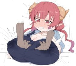 ilulu (dragon maid) from miss kobayashi's dragon maid by citizen k