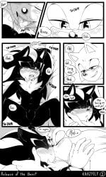 shadow the hedgehog from sega by krazyelf