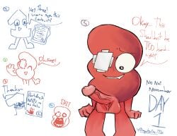 one (bfdi) from battle for dream island by u/dumpsterfire7120