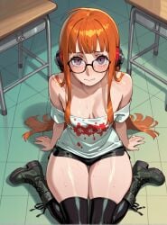 sakura futaba from persona by yellowstone7
