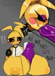 purple guy (fnaf) from five nights at freddy's by qwpeowqpe
