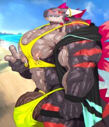 abs biceps furry gay hyper hyper_balls hyper_genitalia hyper_penis hyper_testicles kurogonart kuroma male male_focus male_only muscle muscles muscular muscular_arms muscular_ass muscular_back muscular_legs muscular_male muscular_thighs nipples pecs veins veiny_penis