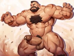 zangief from street fighter by dsharp k