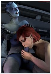 commander shepard from mass effect by snafusevsix