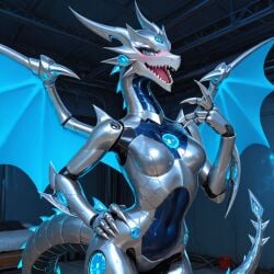 ai_generated android_girl anthro anthro_female anthroguy blue_eyes breasts curvy curvy_female cyber_dragon dragon dragon_girl dragoness female female_focus female_only flirting flirting_with_viewer high_quality high_resolution highres horny horny_female in_heat looking_at_viewer monster monster_girl naked naked_female nude nude_female oc original_character posing posing_for_the_viewer robot robot_girl robotic scales scalie scalie_female scalie_only scaly seductive seductive_eyes seductive_look seductive_pose seductive_smile sexy sexy_body sexy_female sexy_pose silver_scales tits tits_focus tits_out voluptuous voluptuous_body voluptuous_female wide_hips