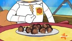 1boy 1girls big_breasts bikini breasts cleavage hammerspace_breasts purple_bikini sandy_cheeks spongebob_squarepants spongebob_squarepants_(character) squirrel tagme unzipping video waffafries zipper