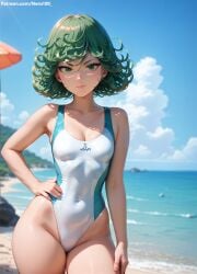 1girls 2d ai_generated ass big_ass big_butt bikini bikini_bottom bikini_top curly_hair curvaceous curvaceous_female curvaceous_figure curvy curvy_figure eyelashes eyeshadow green_hair high_quality hourglass_figure light-skin light-skinned_female lips mature mature_female mature_woman medium_breasts medium_hair milf mommy nero100 one-punch_man outdoors outside pale-skin pale-skinned_female perky_breasts posing sagging_breasts seductive seductive_look sexy_pose small_breasts stable_diffusion swimsuit swimwear tagme tatsumaki thick_ass thick_butt thick_thighs thighs tits wide_hips