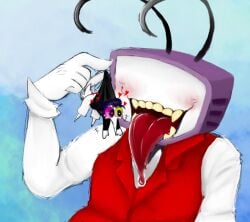 deltarune spamtenna spamton_g_spamton tenna_(deltarune) vore
