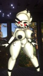 exposed_ass exposed_breasts exposed_nipples exposed_pussy huge_ass huge_breasts marie_(cally3d) marie_(cryptia) posing smiling suggestive vrchat