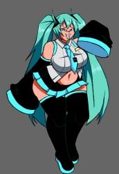 1female 1girl 1girls 2026 2d 2d_(artwork) 2d_artwork aqua_dress aqua_eyes aqua_hair big_hips big_sleeves black_clothing blue_clothing blue_eyes blue_hair boots breasts chubby chubby_female chunky clothed clothing curvaceous curvaceous_female curvaceous_figure curvy curvy_body curvy_female curvy_figure curvy_hips digital_drawing_(artwork) digital_media_(artwork) dress dress_shirt female female_focus female_only glistening glistening_belly glistening_body glistening_hair glistening_shoulders glistening_skin grey_background grey_topwear hairstyle hatsune_miku huge_breasts huge_hips leggings legwear long_hair looking_at_viewer narrowed_eyes oversized_clothes oversized_sleeves oversized_topwear ribbon ribbon_in_hair ribbons ribznsfw sharp_teeth shy shy_expression shy_smile simple_background sleeves smile smiling smiling_at_viewer standing tie twintails twintails_(hairstyle) two-tone_clothing very_long_hair vocaloid white-skinned_female white_skinned white_skinned_female wide_hipped_female wide_hips